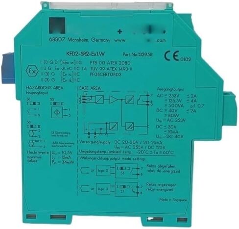 1 Pcs new KFD2-SR2-Ex1.W KFD2-SR2-Ex2.W KFD2-STC4-Ex1 KFD2-STC4-Ex2 KFD2-UT2-Ex1 KFD2-UT2-Ex2 KFD2-STC4-1.2O KFD2-STC4-Ex1.2O in Box with Warranty,Quick Dispatch(KFD2-STC4-1.2O) in Kuwait