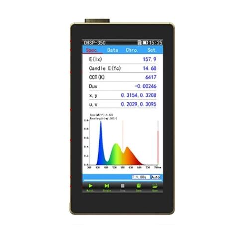 OHSP350 Spectrometer Photometer CCT-CRI illuminance Meter with PC Software(使用pc软件) in Kuwait
