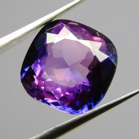 TANZANITE Purple Gemstones 6.00 Ct NATURAL Deep CERTIFIED Square Cushion Cut in Kuwait