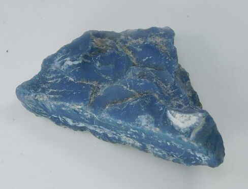 ETHIOPIAN Natural Blue Opal Raw 82 Ct Earth Mined Rough CERTIFIED Loose Gemstone in Kuwait