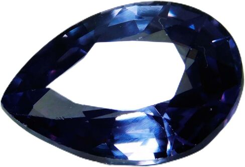 Natural Alexandrite Color Change CERTIFIED 8.9 Ct Pear Ring Size Loose Gemstone in Kuwait