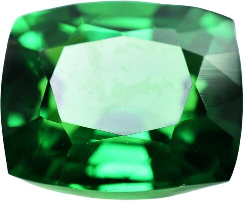 Tsavorite Garnet Flawless Ceylon 10 Ct Loose Gemstones Cushion Excellent Cut AAA in Kuwait