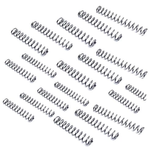 100pcs Mechanical Spring, 304 Stainless Steel Metal Spring (0.4 * 5 * 10mm), 5mm Outer Diameter, 10mm Long, 0.4mm Wire Diameter Compression Springs Steel in Saudi Arabia