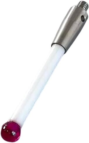 2 قطعة قلم مسبار اللمس CMM لـ Renishaw A-5000-3709 تحقيقات الاختبار يؤدي 50 مللي متر الكرة السيراميك الجذعية - 6 مللي متر الكرة | طرف كرة روبي مثالي من الدرجة 5 المرجعية من OEM، موثوقية من درجة المقاييس الجذعية الخزفية الصلبة وخفيفة الوزن in Kuwait