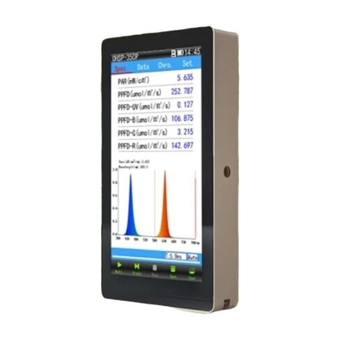 عدد القطب القياسي PPFD 350nm-800nm ​​اختبار مطياف استخدام الزراعة in Kuwait