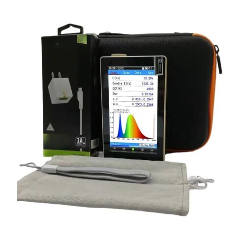 OHSP350C LED Photometric Spectrometer for Lighting Testing CCT CRI Lux Irradiance Analysis Strip 5 inch Display in Kuwait