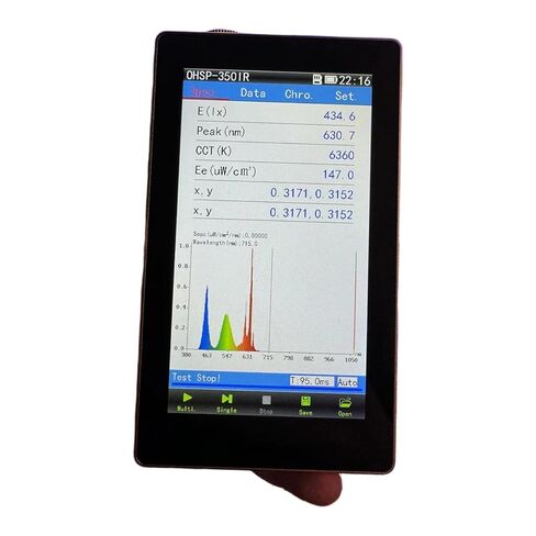 OHSP-350IR Spectrometer 380nm-1050nm LED Irradiance /cm2 in Kuwait
