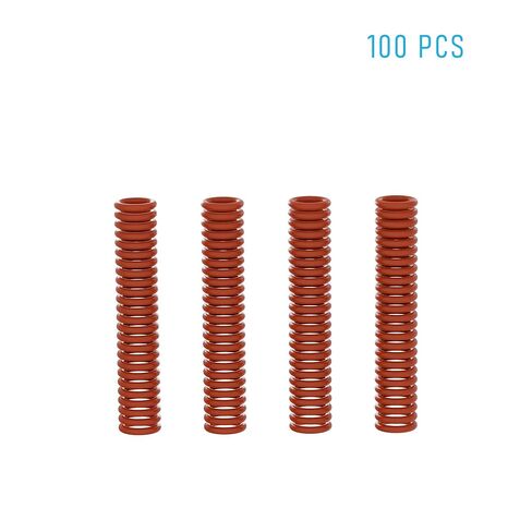 100PCS Silicone O Ring, 9mm OD 6mm ID 1.5mm Width VMQ Seal Gasket O-Rings for Wide Variety of Sealing Applications, Red in Kuwait