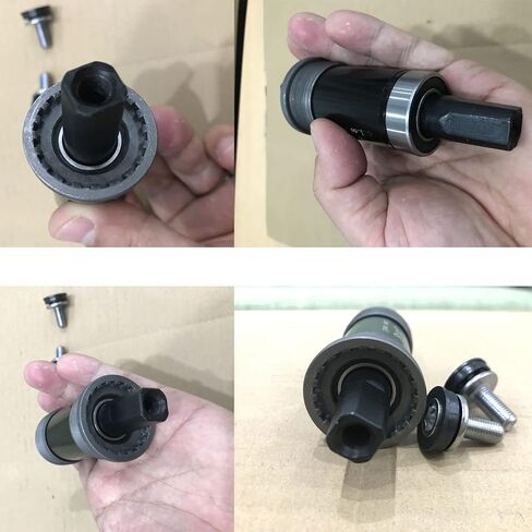 مجموعة ذراع مربعة من سبائك الألومنيوم ثلاثية السرعة 170 مم 104/64bcd 48/38/28T مع أذرع مرفقية وقوس سفلي BB باللغة الإنجليزية 68x116 مم، مجموعة كرنك لدراجة الطرق الجبلية الثابتة والعتاد in Kuwait