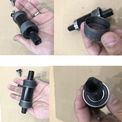 مجموعة ذراع مربعة من سبائك الألومنيوم ثلاثية السرعة 170 مم 104/64bcd 48/38/28T مع أذرع مرفقية وقوس سفلي BB باللغة الإنجليزية 68x116 مم، مجموعة كرنك لدراجة الطرق الجبلية الثابتة والعتاد in Kuwait