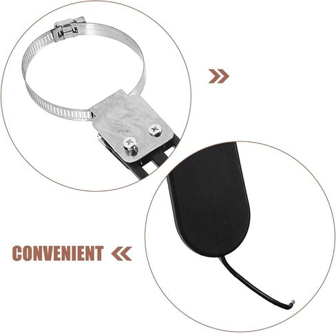 TENDYCOCO سيارة مكافحة ساكنة حزام سلك أرضي شريط كهرباء مركبة مزيل ثابت ملحقات سلامة السيارات 19.29X2.36X0.11In in Kuwait
