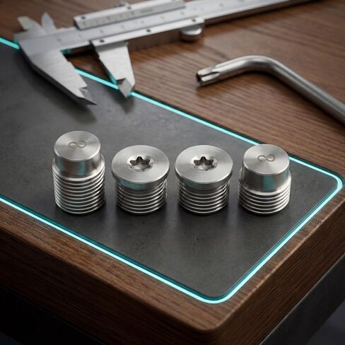 Alloy Golf Weight Screw 4 Pcs Set, Replacement Putter Weights Compatible with LAB Golf MEZZ.1, MEZZ.1 Max & DF3 (8g/4pc) in Kuwait