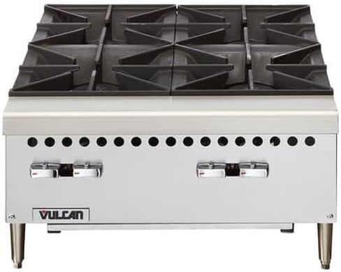 VULCAN VCRH12 Restaurant Series 12" Natural Gas 2-Burner Hotplate in Kuwait