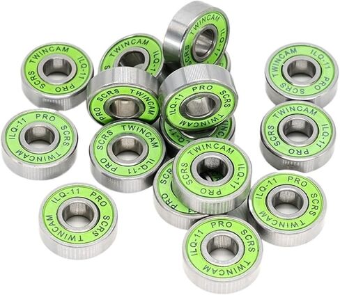 8 قطع 608 RS تحمل ILQ-11 8x22x7 Longboard Speed ​​مضمنة عجلة تحمل سكوتر تزلج سكوتر تزلج سلس (8 قطع ILQ-11 برتقالي) in Kuwait