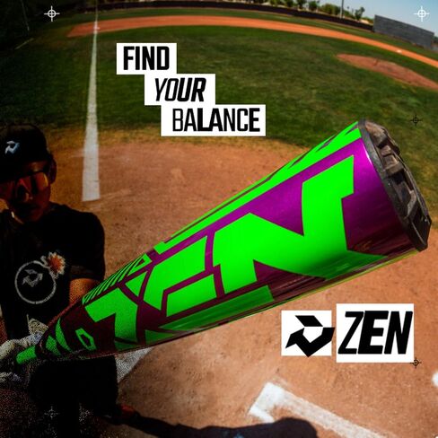مضرب بيسبول DeMarini 2027 Zen (-8) USSSA - 30 بوصة / 22 أونصة in Kuwait