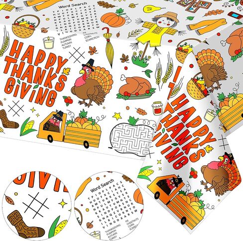 1 Pcs 108 x 54 Inch Kids Giant Hello Summer Coloring Tablecloth Disposable Jumbo Paper Tablecloth for Coloring Banner for Home Classroom Birthday Activity Party Supplies in Kuwait