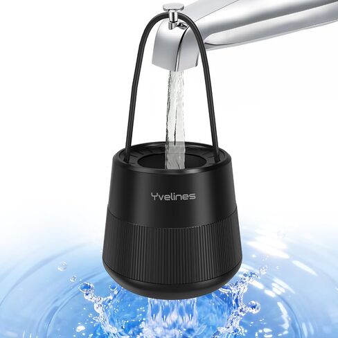 15-Stage Bath Water Filter for Tub Faucet, Yvelines 7500 Gallons Bathtub Filter Softens Hard Water & Removes Chlorine for Healthier Skin & Hair, BPA-Free (White) in Kuwait