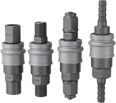 Quick Connector C Self-locking SP20 20; SF20 PF20 Set Plastic Steel in Kuwait