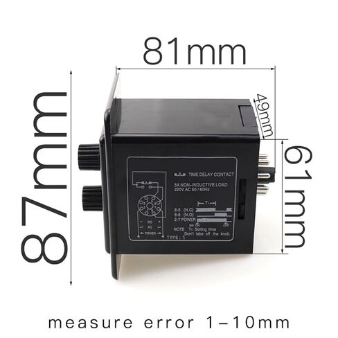 ATDV-Y قابل للتعديل الوقت التتابع تكرار دورة الموقت 60M-60M 6M-6M 6S-6S 12V 24V 220V (6M-6M 12V) in Kuwait
