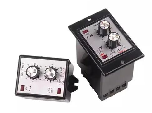 ATDV-N Adjustable Time Relay Repeat Cycle Timer DC12V DC24V AC110V AC220V AC380V 3S 6S 12S 30S 60S 3M 6M 12M 30M 60M(30M,24V) in Kuwait