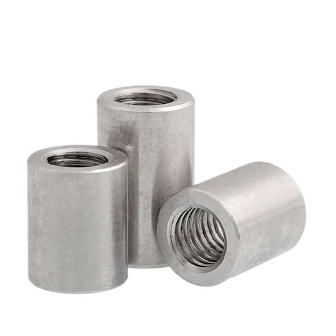 Hollow Thread Pillars,Round Coupling Nuts， Nut Connector Joint Sleeve M12 M14 M16 304 Stainless Steel Multiple Sizes(M16x 24x30 1pcs) in Kuwait
