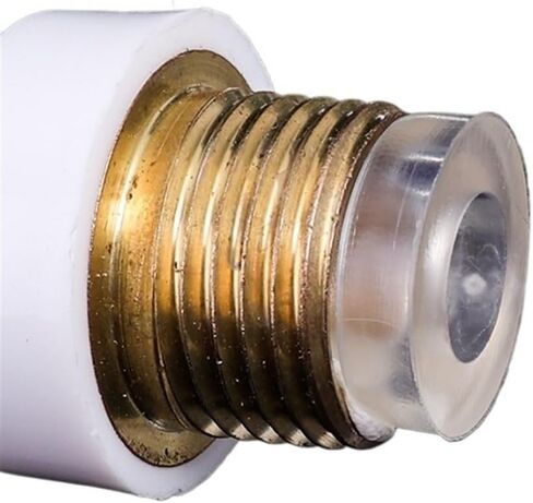 Faucet Leak-proof Sealing Gaskets Plastic Transparent Washer Triangle Valve Threaded Pipe Plug Buckles Prevent Dripping Ring(20PCS) in Kuwait