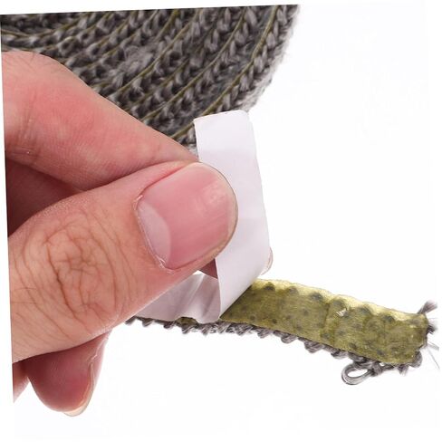 SUPVOX 2m Replacement Gasket Tape for Stove Gasket Tape Sealing Strip for Indoor Smoker Fiberglass Sealant in Kuwait