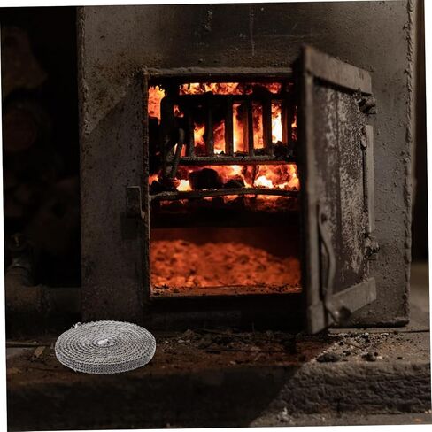 SUPVOX 2m Replacement Gasket Tape for Stove Gasket Tape Sealing Strip for Indoor Smoker Fiberglass Sealant in Kuwait
