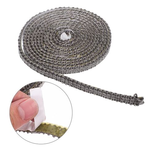 SUPVOX 2m Replacement Gasket Tape for Stove Gasket Tape Sealing Strip for Indoor Smoker Fiberglass Sealant in Kuwait