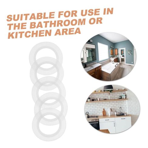 20pcs Silicone Sealing Ring Gasket Kit for Bathtub Sink Drainage Fit Easy Install in Kuwait