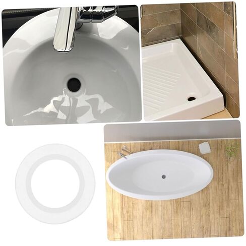 20pcs Silicone Sealing Ring Gasket Kit for Bathtub Sink Drainage Fit Easy Install in Kuwait