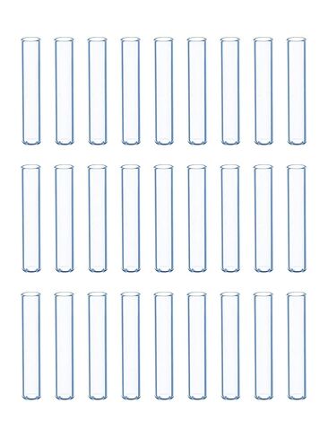MUHWA 100pcs/PK Glass Insert, 6x31mm Micro-Insert with Flat Bottom, 300uL HPLC Inserts for 9-425 Autosampler Vials in Kuwait