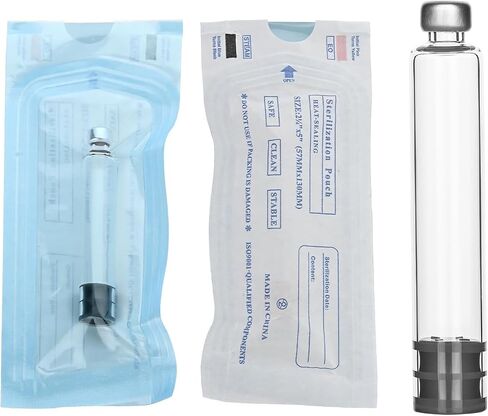 3ml Glass Cartridges - Pack of 10 Empty Tubes - Compatible with V1 & V2 Dispenser Pens in Kuwait