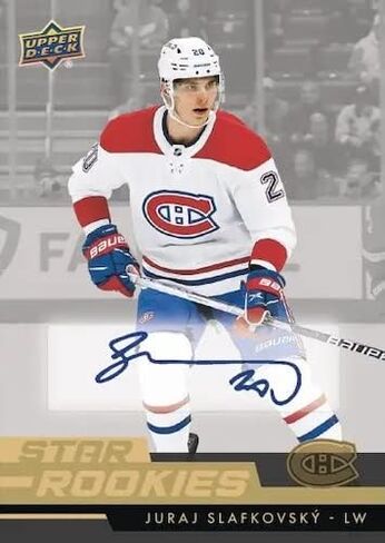 مجموعة بطاقات الهوكي من Upper Deck 2022-23 NHL Star Rookies (مجموعة قاعدة كاملة مكونة من 25 بطاقة + مجموعة قاعدة واحدة متوازية) in Kuwait
