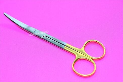 GERMAN PREMIUM 3 EA Operating Mayo Scissors CURVED 5.5 inches CYNAMED in Kuwait