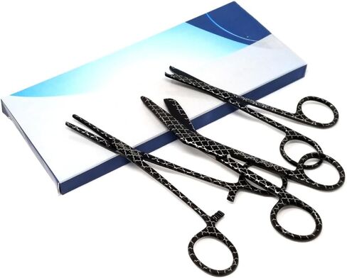 3 Pcs Nurse Bandage Scissors & Forceps Multifunction Stainless Steel Giftset for Veterinary Technician Nursing School Grad Ceremony in Kuwait