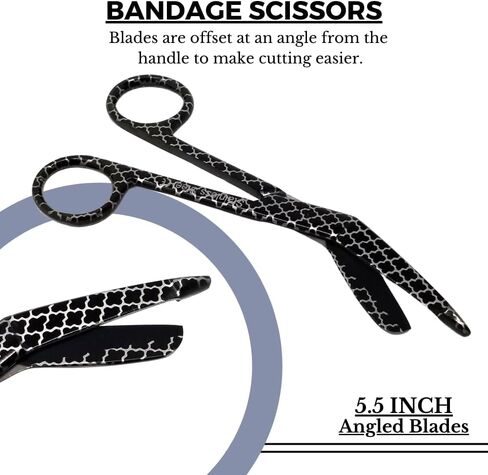 3 Pcs Nurse Bandage Scissors & Forceps Multifunction Stainless Steel Giftset for Veterinary Technician Nursing School Grad Ceremony in Kuwait