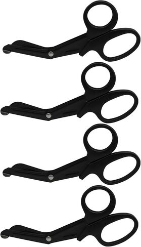 Zorfeter 4 PCS 7.5 Inch Trauma Shears, Bandage Scissors Set EMT Scissor, Large First Aid Scissors for Nurses/Emergency Responders in Kuwait