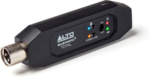 ألتو بروفيشنال بلوتوث إجمالي 2 XLR مجهز بمستقبل بلوتوث قابل لإعادة الشحن + حامل مكبر صوت عالمي من بايل in Kuwait