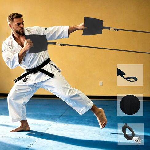جهاز محاكاة قبضة تدريب جيو جيتسو - مجموعة أربطة مقاومة Gi-BJJ، تدريب على تحمل الإمساك للجودو، مصارعة الكيمونو in Kuwait