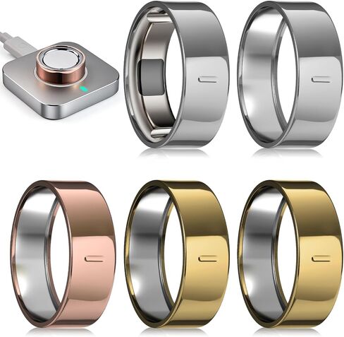 5 Pack Ring Cover Compatible with Oura Ring Gen 4/Gen 3 Horizon Heritage, Anti-Scratch TPU Protector Accessories for Women Men, NOT for Oura Ring 4 Ceramic/Ring 5 in Kuwait