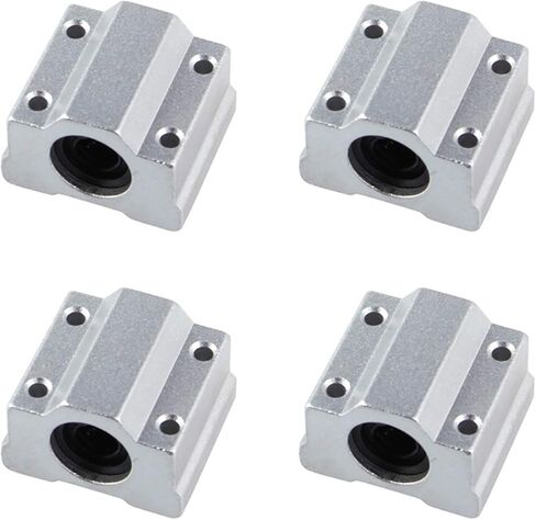 Professional 4PCS SCS8UU Bearing Slide Block Linear Motion Bushing SC8UU SC10UU SCS12UU SCS16UU 20UU 25UU Shaft CNC 3D Printer Parts(SCS16UU) in Kuwait