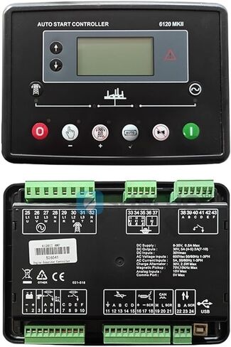 DSE6120 MKIII AMF إيقاف السيارات وحدة تحكم بالمولد وحدة التحكم قطع غيار مجموعة مولدات الديزل in Kuwait