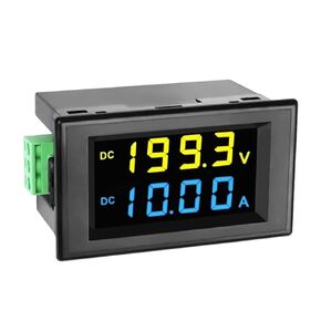 1PC DL69-2042 High Precision AC Double Display LED Digital Voltage and Current Meter Digital Display Meter Head AC220V380V(AC200-450V 0-100A) in Kuwait