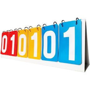 Scoreboard Score Counter Tabletop Score Flipper Flip for Soccer Baseball in Kuwait