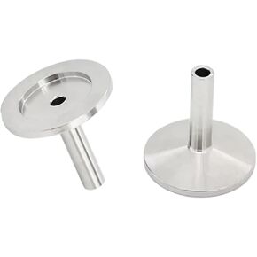 1pcs 1/8" 1/4" 3/8" 1/2" 6/8/10/12mm Tube VCR Compression Union x KF16 KF25 KF40 KF50(6mm) in Kuwait