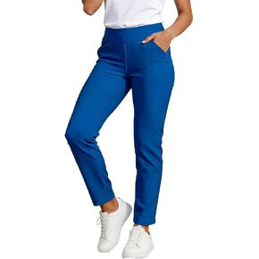 Ctreela Womens Dress Pant Pull on High Rise Tummy Control Trousers Straight Leg Business Pants Stretchy Dressy Slacks in Kuwait