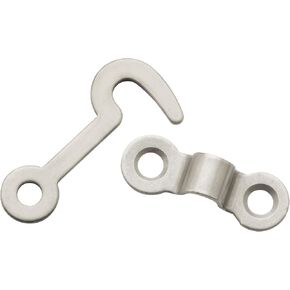 N211-017 Hook/Staple, Satin Nickel in Saudi Arabia