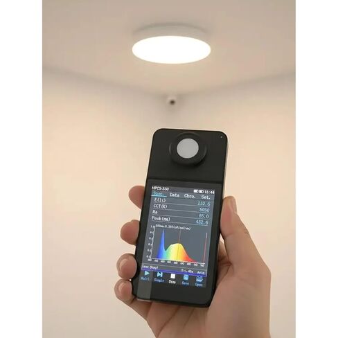 Spectrometer CRI CCT Meter 380-780nm Range Light Measurement for Illumination in Kuwait