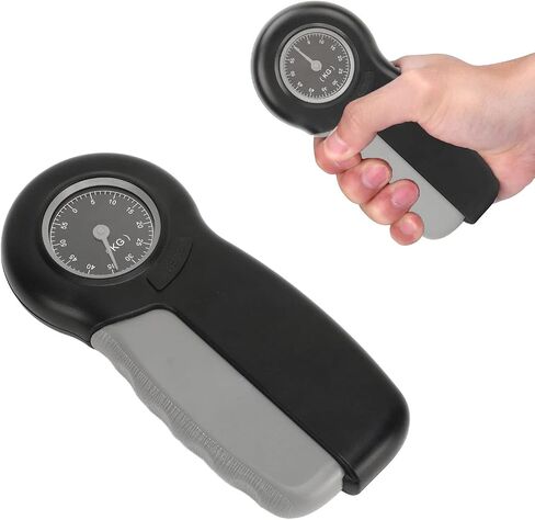 Grip Strength Tester, Hand Dynamometer Grip Tester Grip Tester Hand Grip Dynamometer with Screen and Pointer Display For Athletes in Kuwait